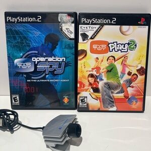Sony PlayStation 2 EyeToy Camera with Operation Spy and Play 2